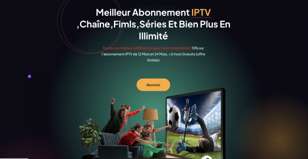 Regardez les matchs de Ligue 1 sur DAZN avec IPTV PARISEN : Le Meilleur Choix pour le Streaming 1 IPTV SMARTERS